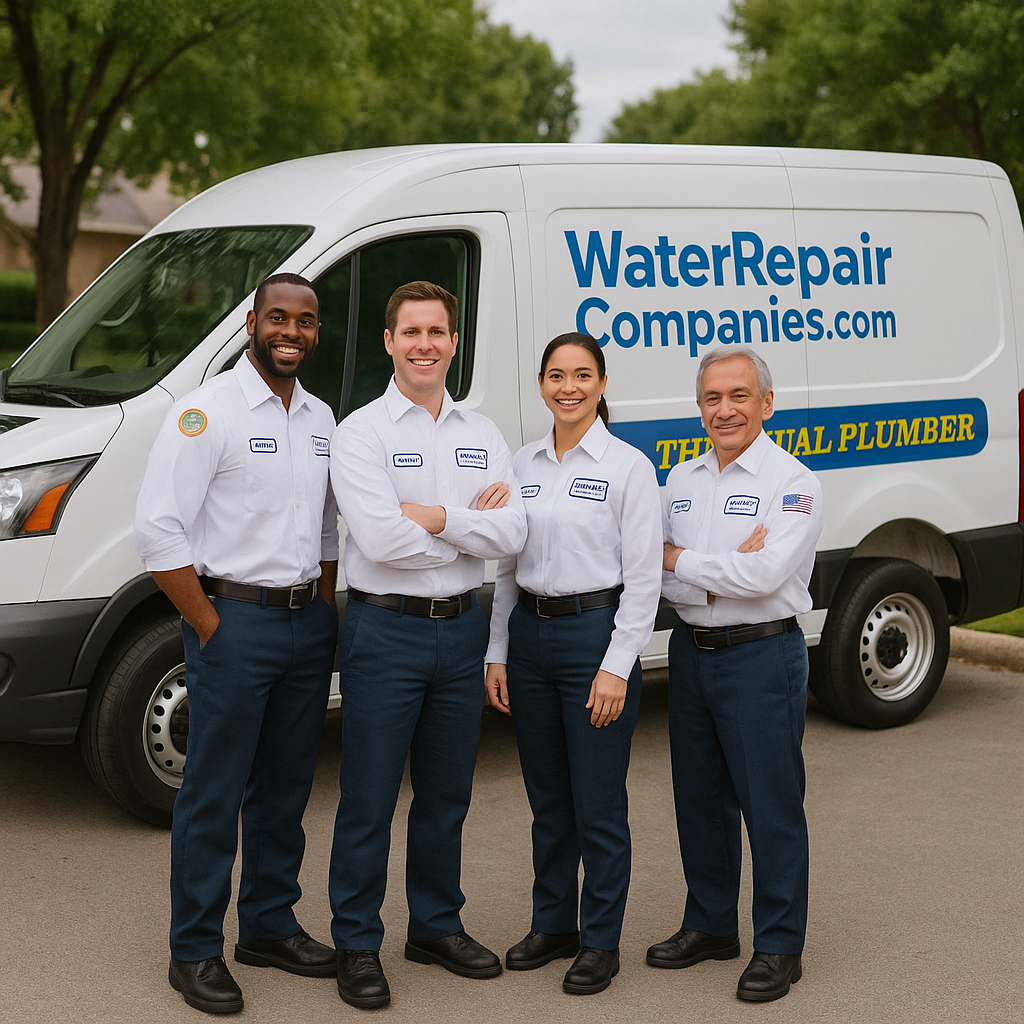 Water Repair Companies professional team